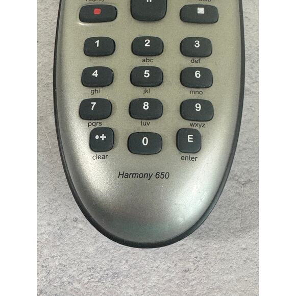 Logitech Harmony 650 Infrared All in One Remote Control, Universal Remote - Picture 11 of 11